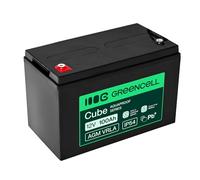 Greencell AGM VRLA 12 V 100 Ah Batería de Gel sin Mantenimiento para UPS, campistas, alarmas, alimentación de Emergencia y Aplicaciones industriales, Larga duración, protección IP54, Alto Rendimiento