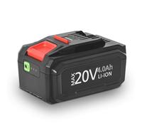 GREENCUT BTD2040L-Batería de Litio de 4.0Ah para Herramientas jardín, Batería 20V, Última generación, máxima duración, Carga rápida.