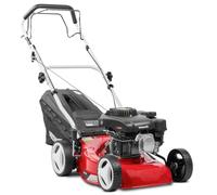 GREENCUT GLM690X - Cortacésped Autopropulsado de Gasolina 132cc, Arranque Manual, Ancho de Corte 410 mm, Altura Corte Regulable, Saco de Recogida de 45L, para Jardines Grandes o medianos 1100m2