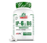 GreenDay® ProVegan IP-6 & B6 - 90 cápsulas vegetales - Inositol Hexafosfato (IP-6) con Vitamina B6 - Apoyo al sistema inmunitario y sistema nervioso - Fórmula vegana
