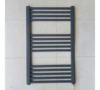 Greenedhouse Toallero eléctrico plano de 400 W x 800 h antracita