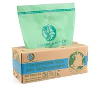 Greener Walker 100% compostable Biodegradable 10L Bolsa Basura Alimentos Cocina Bolsas de basura-150 Bolsas