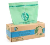 Greener Walker 100% compostable Biodegradable 6L Bolsa Basura Alimentos Cocina Bolsas de basura-150 Bolsas