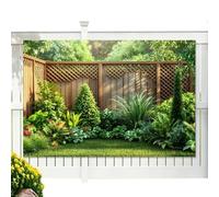 Greenery Backdrop - 210x150cm Outdoor Photo Background, Artificial Green Plant Wall Backdrop for Photography, Weddings, Parties & Events, Ideal for Garden, Home, Office, School & Outdoor Decoration Us