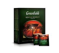 Greenfield Teas, Black Tea Kenyan Sunrise, 100 Teabags