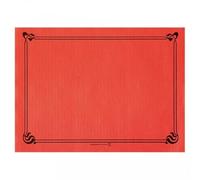 GreenFyA - 2000 Mantelines Individuales Biodegradables (31x43 cm)- Celulosa Extra - Protege tu Mesa y el Planeta con Estilo Eco-Friendly (Rojo)