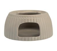 Greengate Calentador Alice Gris más Cálido Té Tetera Everyday Platos, Vajilla