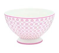 GREENGATE Cuenco mediano HELLE de porcelana rosa 10 cm STWFREMHLL1906