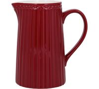 Greengate Jarra Alice 1 L Roja, Cerámica, Para Mesa, CLARET RED