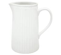 Greengate Jarra ALICE Blanca 1 Litro Utensilios De Mesa Jarra De Jugo WHITE