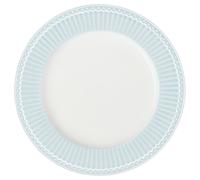 Greengate Plato Alice Azul 26,5 CM Plato Everyday Platos, Vajilla Pálido Azul
