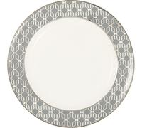 Greengate Plato Rani Gris Oscuro Goldrand 20CM para Torta de Postre