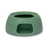 Greengate Stövchen ALICE Dusty Green Verde Calentador Té Cerámica