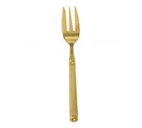 Greengate Tenedor De Pastel Dorado Set De 4 Utensilios De Acero Inoxidable