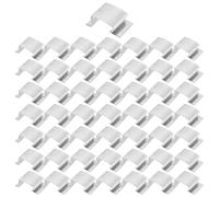 Greenhouse Clips - 25X Glass Clamp, Stainless G Shaped Grip, Heavy Duty Tarp Fastener, Garden Maintenance Hook | Essential Pool Cover Support Craft Project Attachment Secure Hoop Shed Fixer