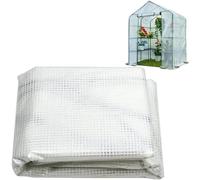Greenhouse cover plant cover PVC plastic house replacement cover garden house simple greenhouse fan leaf plant insulation foldable waterproof anti -UV vegetable greenhouse gardening shelf plant insu