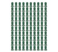 Greenhouse Hooks 100pcs | 44LB High - Capacity Plant Clips for Hanging Flowerpots/Watering Cans/Vine Support | Plastic Greenhouse Hangers, Modern Style