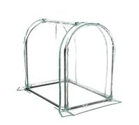 Greenhouse Replacement Cover - PVC Plant Shield, Transparent Plant Protection with PVC Weatherproof Layer and Roller Shutter Door | Outdoor Plants Sheeting Cover for Porch, Raised Bed, Backyard