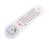 Greenhouse Temperature Gauge - 50 G Wall Mounted Wireless Monitor | PP Vertical Room Meter, Indoor Outdoor Thermometer With Home Patio Plant Garage Coop Nursery Incubator Weather Chicks Gauge