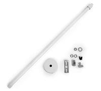 Greenice Barra Suspensión Extensible Carril Focos LED 50 ► 100Cm - Blanco