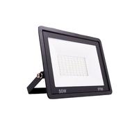 Greenice Foco Proyector LED 50W 6000Lm 3000ºK IP66 Impermeable Regulable | Iluminación Exterior de Alta Eficiencia | Ideal para Exteriores, Jardines, Naves