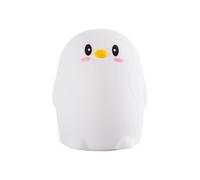 Greenice Lampara Nocturna de Mesa Led Infantil Quitamiedos y Recargable Penguin [HO-BIRD-WW-CW]