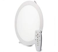 Greenice Placa LED 24W 2400Lm Mando a Distancia (Intensidad-CCT) 40.000H [HO-PL-24W-RC]