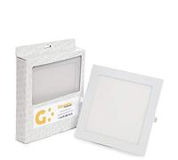 Greenice | Placa LED Cuadrada Ecoline 225Mm 18W 1350Lm 30.000H Estuche Personalizado | Blanco Natural