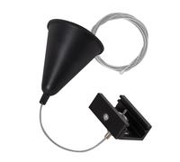 Greenice Suspensión para Carril Trifásico Negro 1 Metro [HO-SUS-T-N]