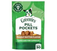 Greenies píldora Bolsillos con Real de Mantequilla de Cacahuete alimento para Perros