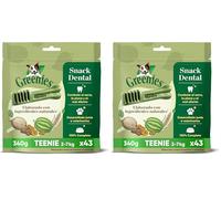 Greenies Snack Dental 100% Natural para Perros Toy (1 Paquete x 43uds) (Paquete de 2)