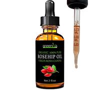 GreenIVe Rosehip Oil Rosa Canina 100% Pure Cold Pressed Virgin Oil Exclusively on Amazon (2 Fl Oz)