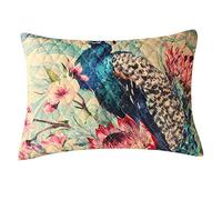 Greenland Home Fashions Barefoot Bungalow Funda de Almohada, Crudo, estándar 20 x 26 Pulgadas