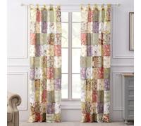 Greenland Home Fashions Blooming Prairie Cortinas, Algodón, Multicolor, W 42" x L 84" (2 Panels)