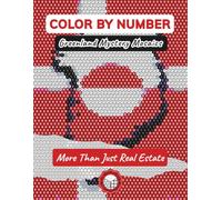 Greenland Mystery Mosaics: Color by Number Book: More Than Just Real Estate - Discover the Untamed Arctic Soul with Wildlife, Inuit Culture, Square, ... Glass Grids (Mystery Mosaic Coloring Series)