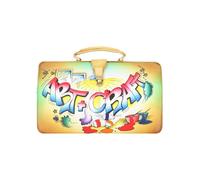 Greenland Nature Art+Craft Maletín de médico Piel natural 37 cm multicolor