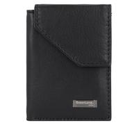 Greenland Nature Black Nappa Cartera Bloqueo RFID Piel natural 9 cm negro