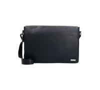 Greenland Nature Black Nappa Mensajero Piel natural 38 cm negro