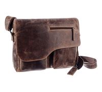 GreenLand Nature bolsa de oficina Montana Messenger Bag Brown