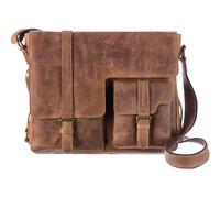 GreenLand Nature bolsa de oficina Montenegro Messenger Bag Brown