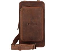 Greenland Nature Bolsa para móvil Montenegro Piel 22 cm marrón