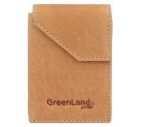 Greenland Nature Cartera Bloqueo RFID Piel natural 10 cm marrón