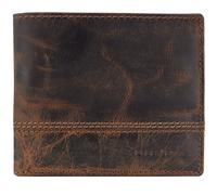 Greenland Nature Cartera clásica de cuero 12,5 cm marrón