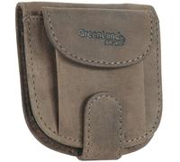 Greenland Nature Cartera de piedra de cuero de 8 cm gris