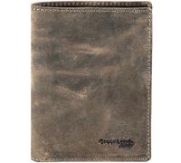 Greenland Nature Cartera de piedra I cuero 9,5 cm gris