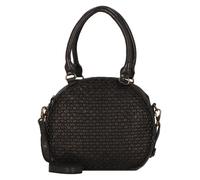 Greenland Nature Femi & Nine Bolsa de hombro Piel natural 34 cm negro