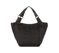 Greenland Nature Femi & Nine Bolsa de hombro Piel natural 38 cm negro
