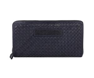 Greenland Nature Femi & Nine Cartera Piel 20 cm azul