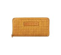 Greenland Nature Femi & Nine Cartera Piel natural 20 cm amarillo