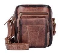 Greenland Nature Mascu & Line Bolsa de hombro Piel 20 cm marrón
